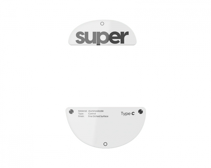 Superglide Glass Skates Type-C for JV-X - White