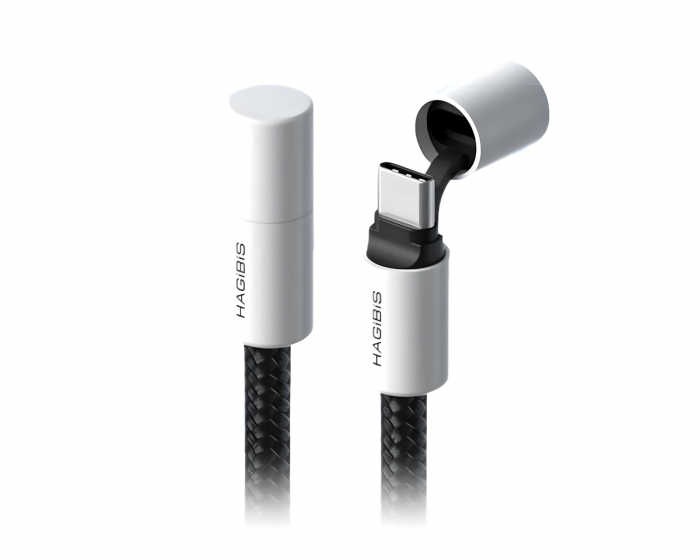 Hagibis USB-C Charging Cable SX06S - Black - 1.2m