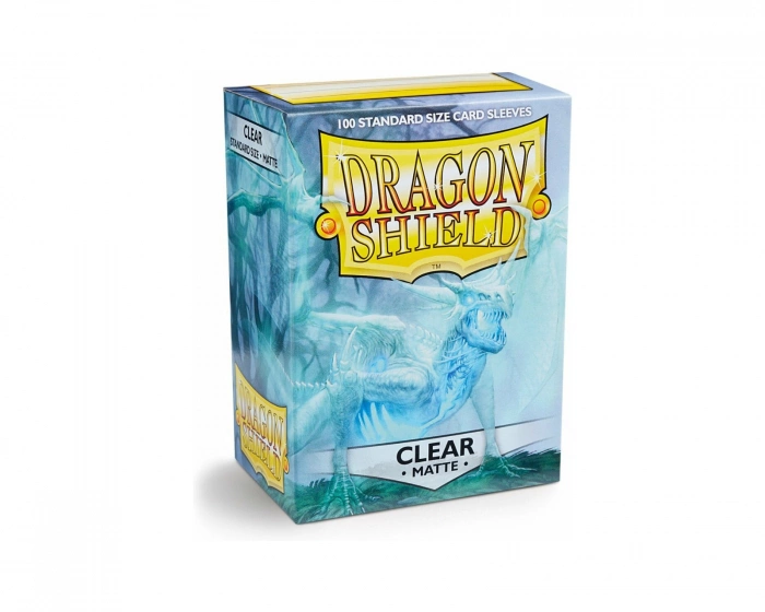 Dragon Shield Dragon Shield Dragon Shield Card Sleeves (100 ct) - Matte Clear