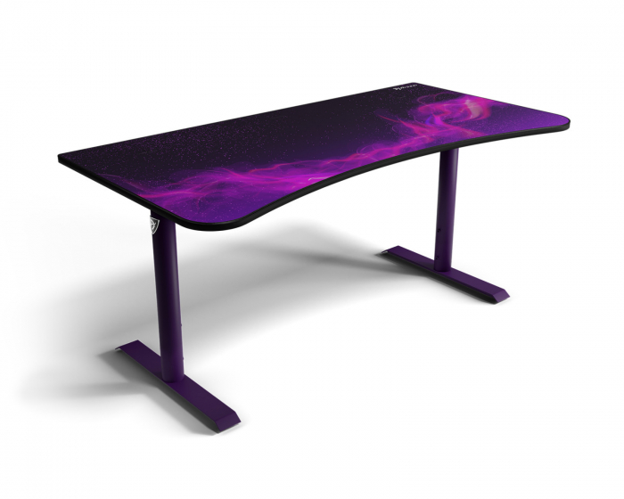 Arozzi Arena Gaming Desk - Large - Deep Purple Galaxy