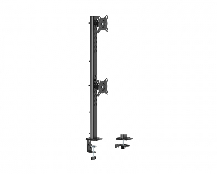 MaxMount Vertical Desk Mount for 2 screens 17