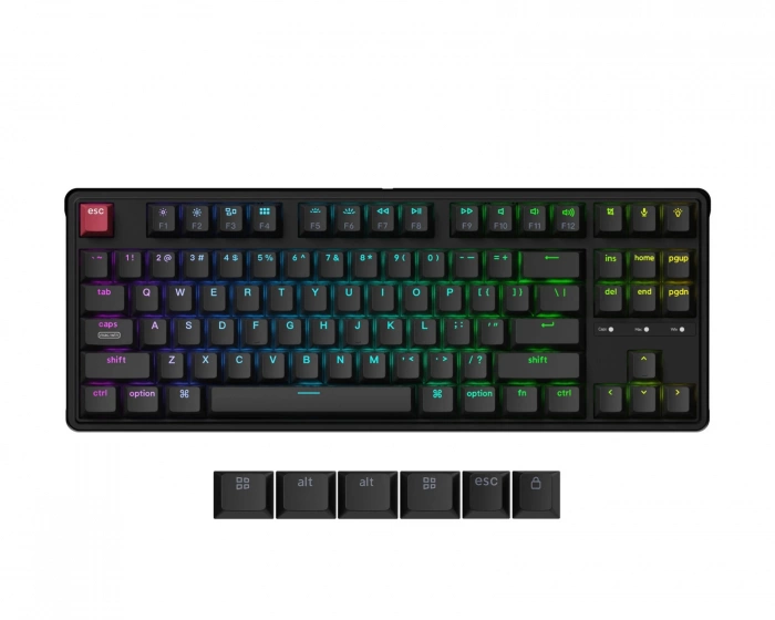 Keychron C3 Pro 8K QMK Wired Mechanical Keyboard [K Super Brown]