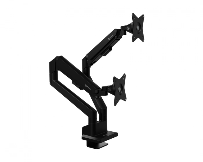 Arozzi Alzare Neo Duo Monitor Stand - Black