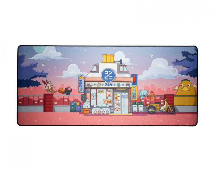 Mighty Setups Konbini, Day Mousepad - XXL