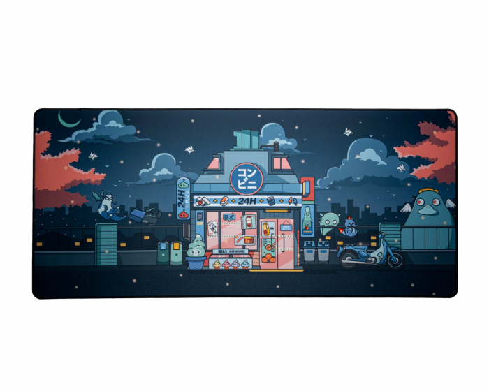 Mighty Setups Konbini, Night Mousepad - XXL