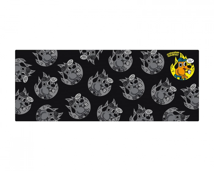 Evensteven Gaming Mousepad - BURNGOROUND