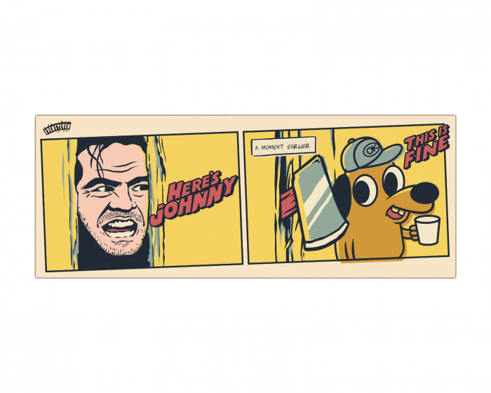 Evensteven Gaming Mousepad - JOHNNY