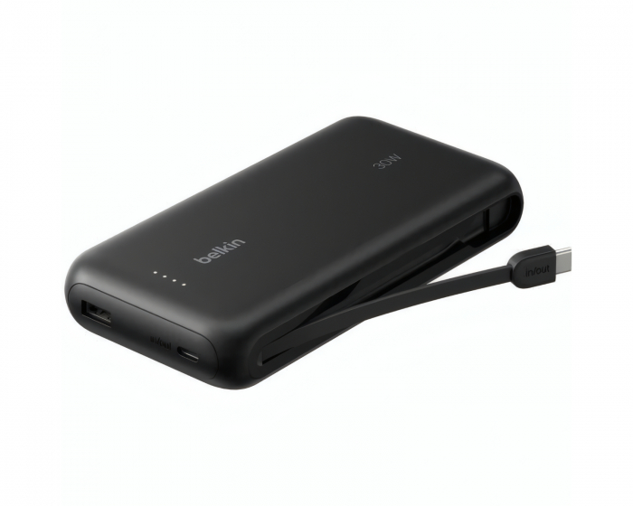 Belkin PD30W 20000 mAh Powerbank with integrated cable