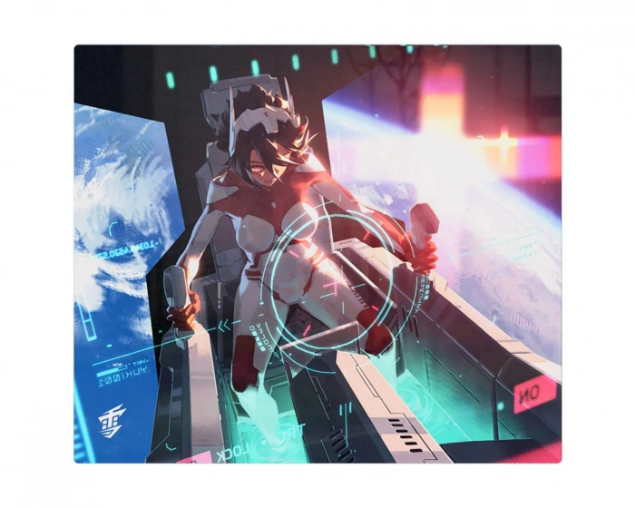 Yuki Aim Mecha Glass Mousepad - Limited Edition
