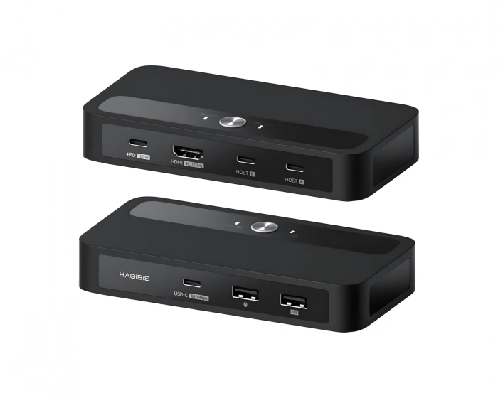 Hagibis 4K USB-C KVM Switch Hub