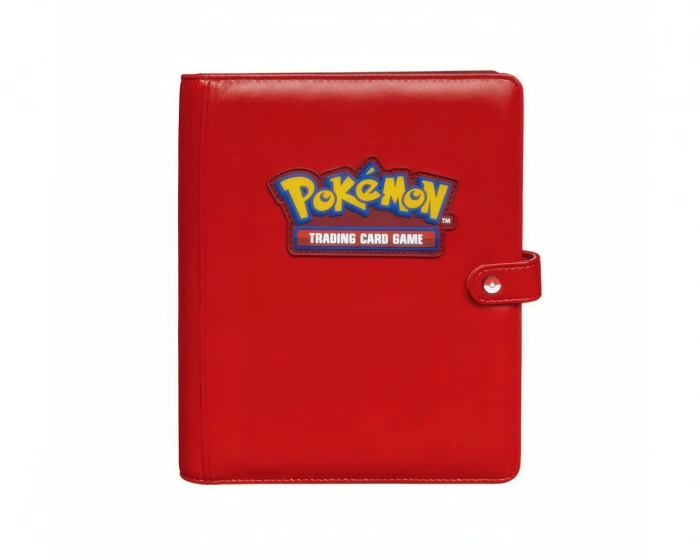 Pokémon Premium Red Snap Binder Poke