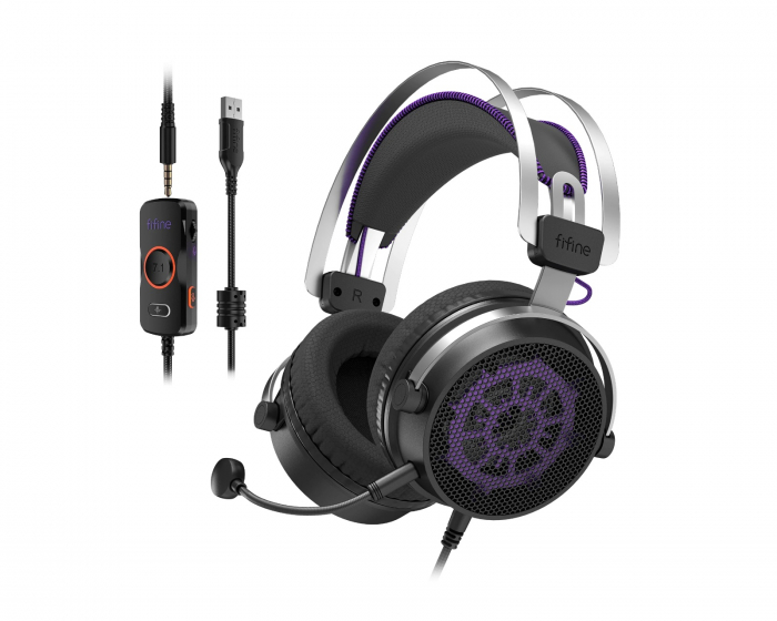 Fifine H18V Gaming Headset - Black