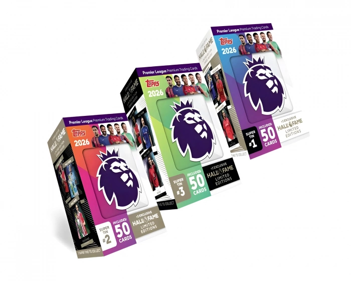 Topps Premier League Super Tin 25/26 - Football Cards