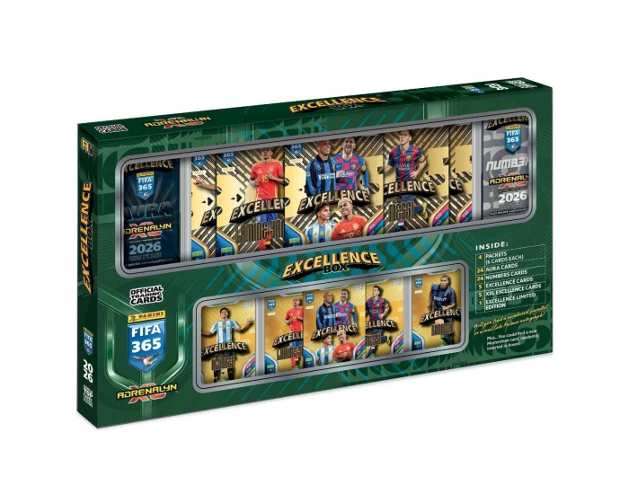Panini FIFA 365 Adrenalyn XL 2026 Excellence Box