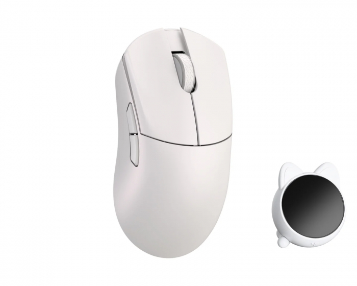 WLMouse Huan Stainless Magnesium Alloy Wireless Gaming Mouse - White