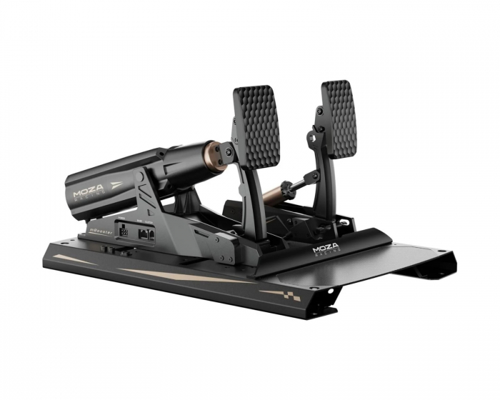 Moza Racing mBooster Active Pedal Bundle, Dynamic Force Feedback + CRP2 Throttle