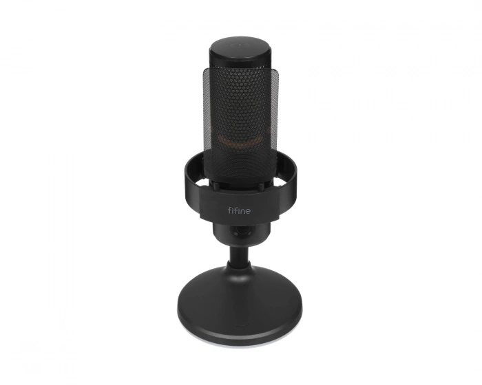 Fifine A9S Recording RGB Condenser Microphone - Black