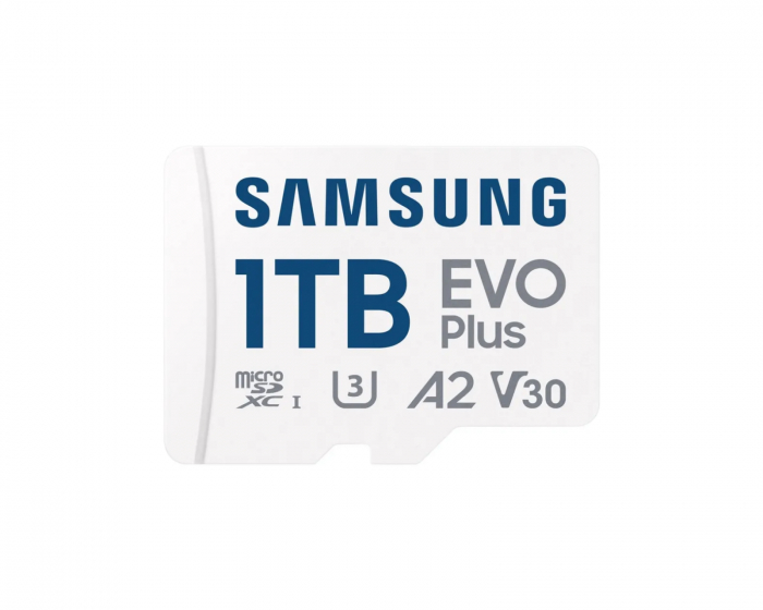Samsung EVO Plus microSDXC UHS-I U3 1TB & SD adapter - Flash Memory Card