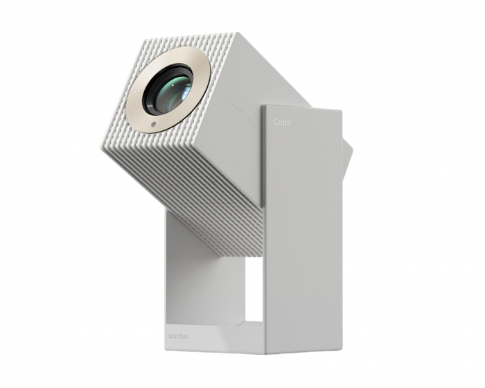 Wanbo Cube 2 Pro - Smart Projector - 500 ANSI, 1080, Google TV - White