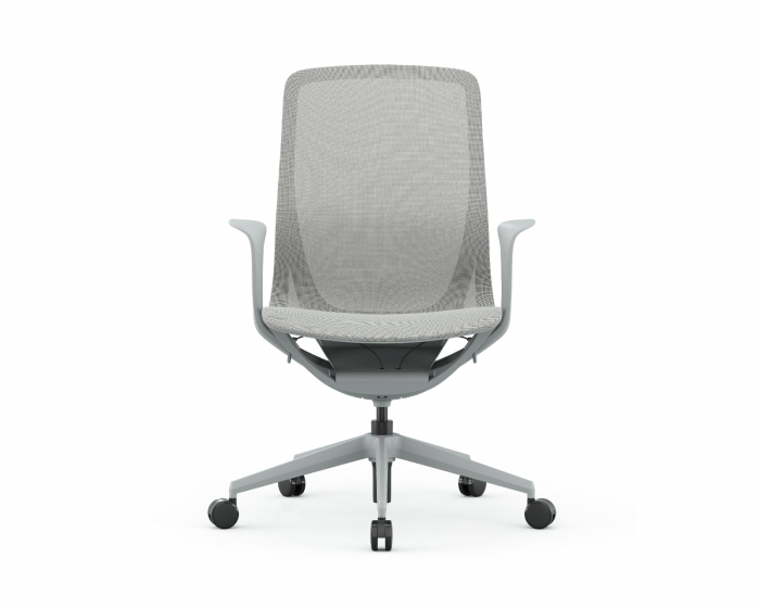 MaxMount Vectra Office Chair - Light Grey