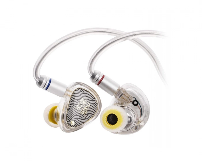 Tangzu Wan'er S.G 2 IEM Headphones with Mic- 3.5mm - Clear White