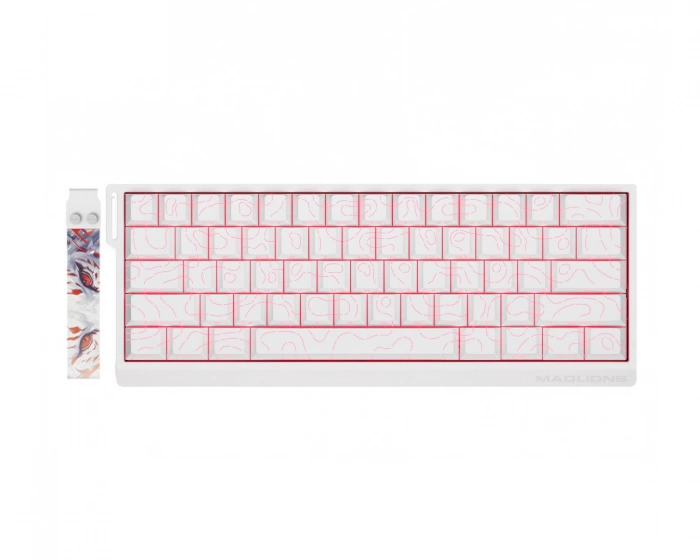 FGG MAD 60 HE Flagship Keyboard ANSI [Magneto Gaming] - White