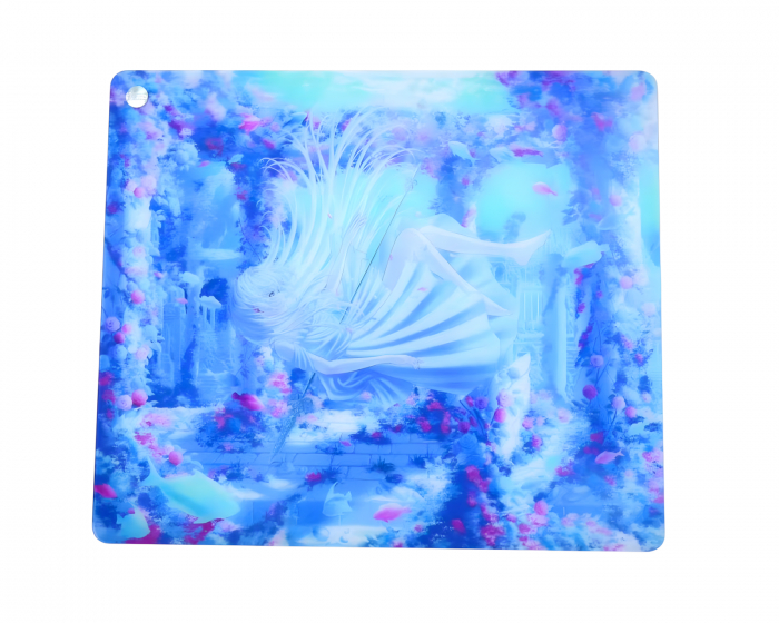 Uncle Panda Atlantis Glass Mousepad