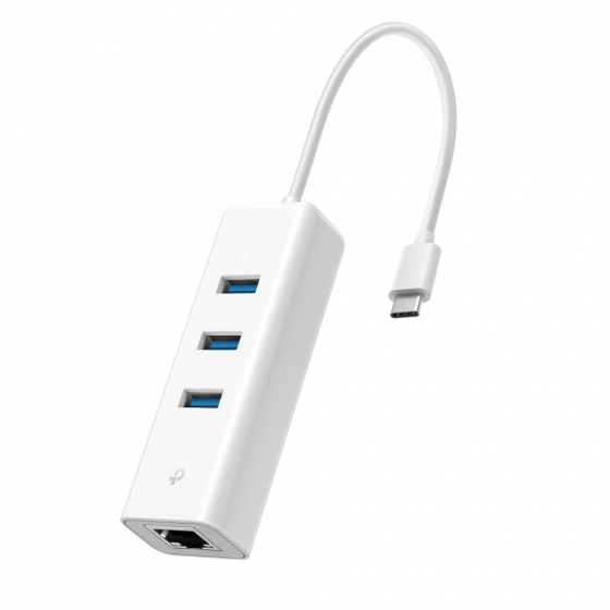 TP-Link UE330C USB Type-C 3-Port Hub & Gigabit Ethernet Adapter