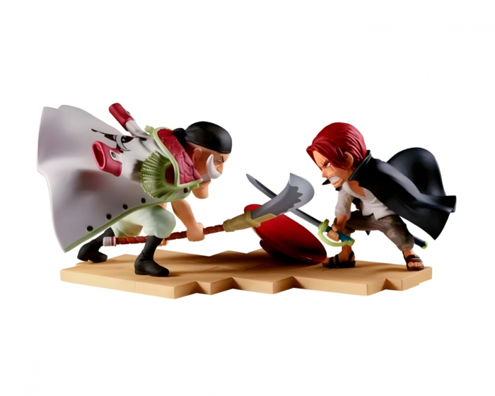 Bandai Banpresto One Piece - World collectable figure log stories - Edward Newgate vs Shanks