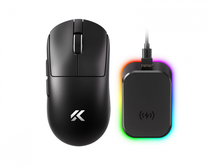 MCHOSE A7 V2 Ultra Plus Wireless Mouse - Black