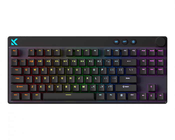 MCHOSE Mix 87 Hall Effect Magnetic Gaming Keyboard ANSI - Black