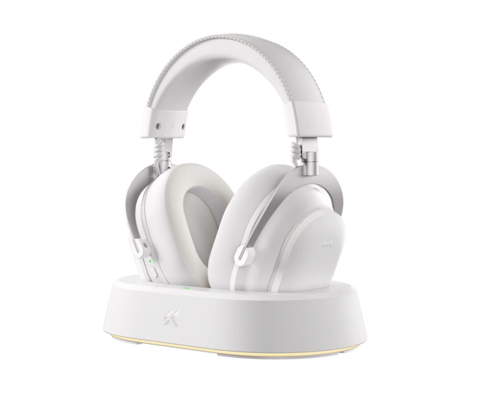 MCHOSE V9Turbo Wireless Headset - Icy White