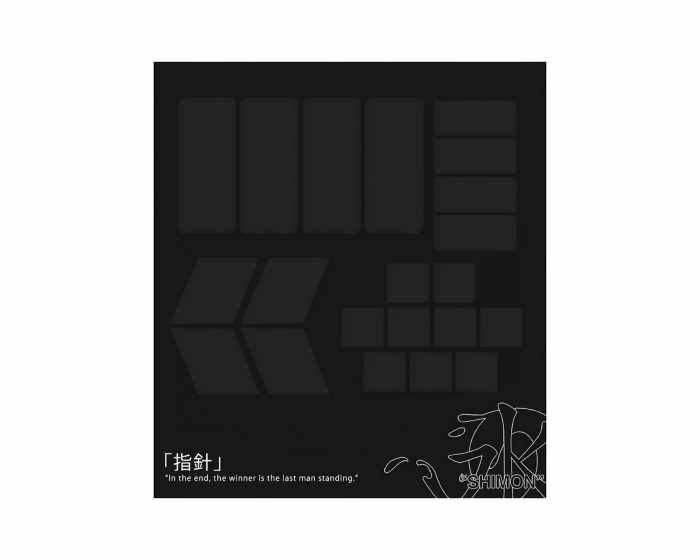 Mizu Works Shimon Grips - DIY Pre-Cut - Black