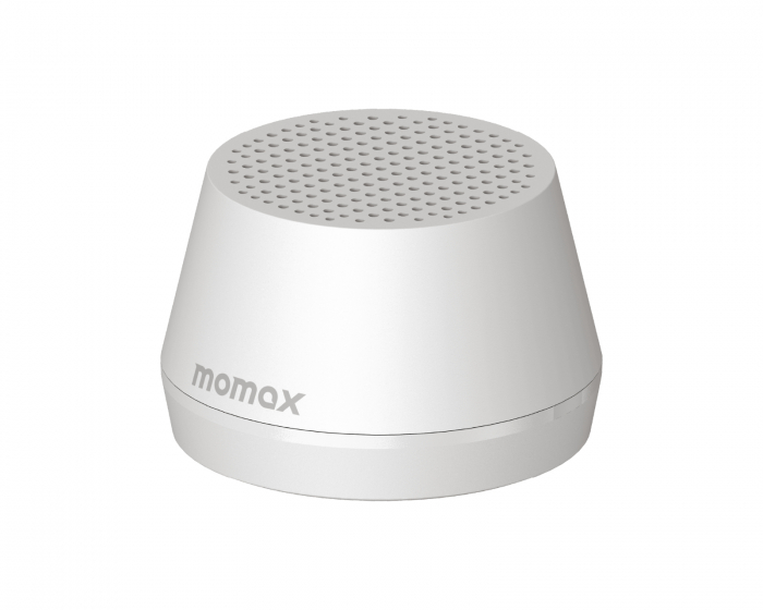 Momax 1-VIBE GO LITE Magnetic Wireless Speaker - White