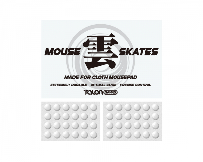 TalonGames Kumo - Speed - Dot Mouse Skates - 48pcs - 6mm