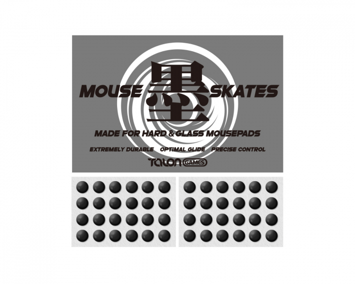 TalonGames Sumi - Control -  Dot Mouse Skates - 48pcs - 6mm