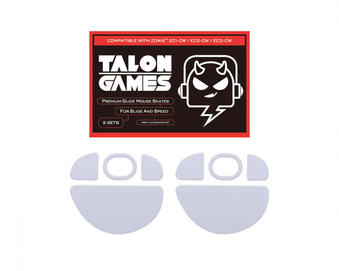 TalonGames Mouse Skates for ZOWIE EC-CW Series (Rounded)