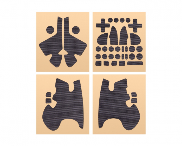 TalonGames Controller Grip Tape for FLYDIGI Vader 3/4 pro - Classic Version - Black