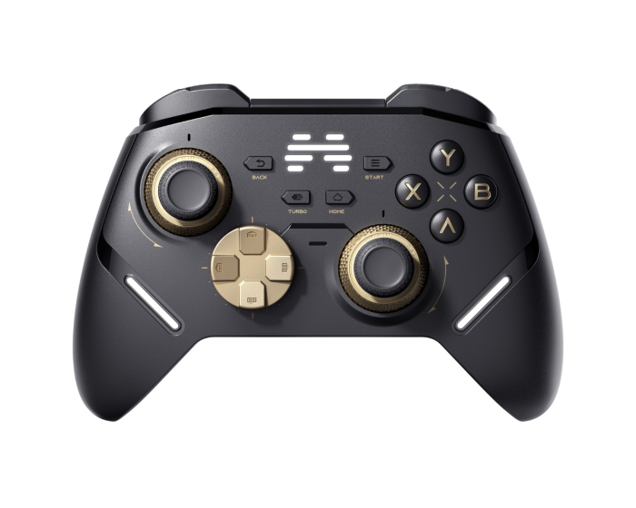 BEITONG KP40 Wireless Hall-Effect Controller with Charging Dock - Golden Black