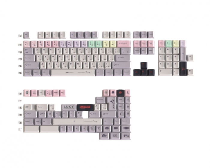 Keyboard Science Lucy R2 Hiragana - All in one kit