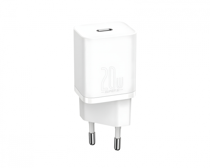 Baseus Super Si Quick Charger 1C 20W - White