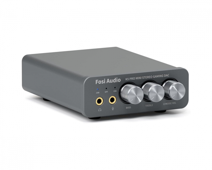 Fosi Audio K5 Pro Gaming DAC - Headphone Amplifier
