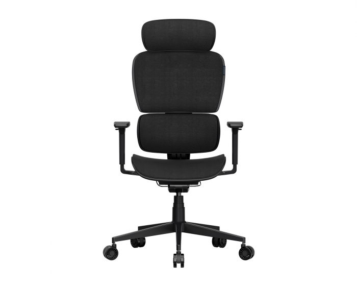 MaxMount SpineX Pro Ergonomic Fabric Office Chair - Black