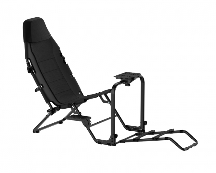 MaxMount FLEX Foldable Racing Simulator Cockpit - Black