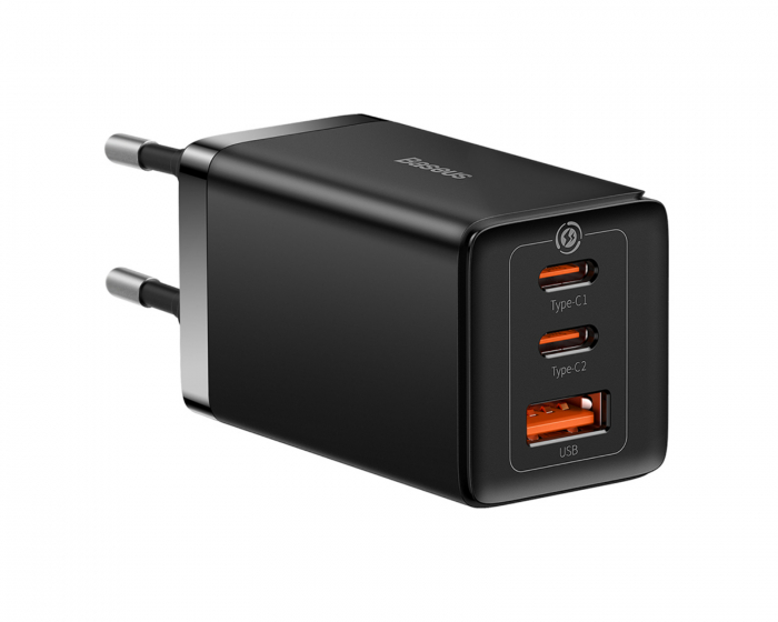 Baseus GaN5 Pro Fast Charger 2C+U 65W - Black