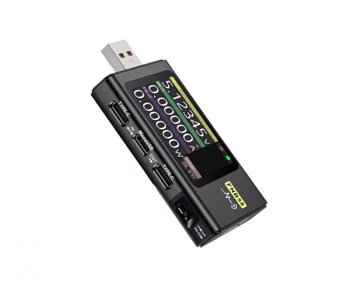 FNIRSI USB Port Tester - Black