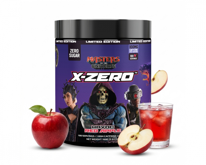 X-Gamer X-Zero Masters of the Universe Havoc Red Apple - 100 Servings