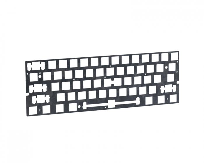 KBDfans TOFU60 Redux V2 - Wooting Plate Carbon Fiber
