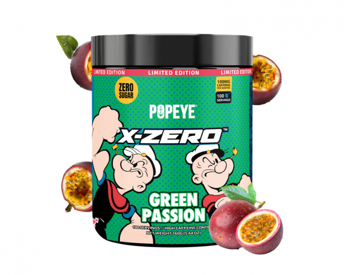 X-Gamer X-Zero Popeye Green Passion - 100 Servings