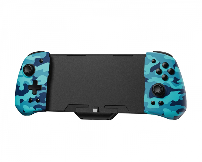 Funlab Luminpad Gripcon Controller for Nintendo Switch - Camouflage Blue